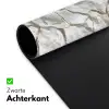 Structuur - Rots - Wit Muismat XXL klein 681 -sfeer2