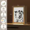 Zonnebril - Dalmatiër - Wijnglas - Tong Light Box met kabel (Tafellamp) klein -USP_NL