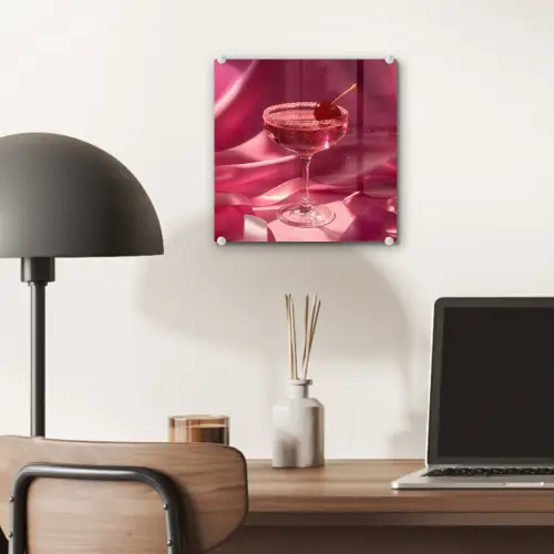Cocktail - Pink - Luxe plexiglas 5mm klein -sfeer6