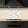 Tegel - Patroon - Verweerd keuken achterwand spatscherm klein 900 -sfeer1