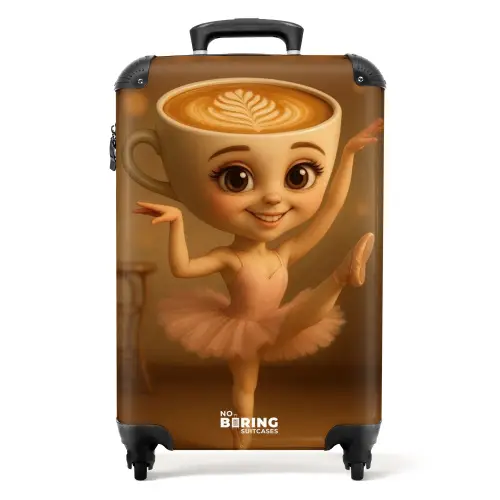 Ballerina Cappuccina NBS - Handbagage koffer - Kinderen Unisex middel -productfoto_recht
