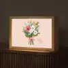 Boeket - Strikje - Kaartje - Quote Light Box met kabel (Tafellamp) klein -z3d_website