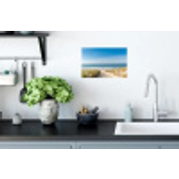 Strand - Zee - Duin - Zand - Zomer Muursticker klein -keuken