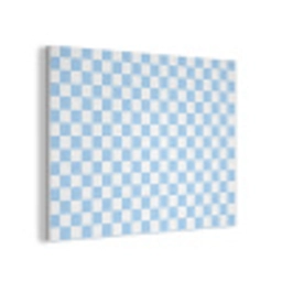 Schaakbord - Klassiek - Blauw PET vilt klein 837 -3d