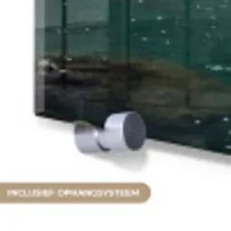 Waterfall - Forest - Nature - Greenkhgyguyg plexiglas 5mm klein -zzsysteem_NL