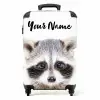 Rachid Racoon NBS - Handbagage koffer - Kinderen Unisex middel -productfoto_recht