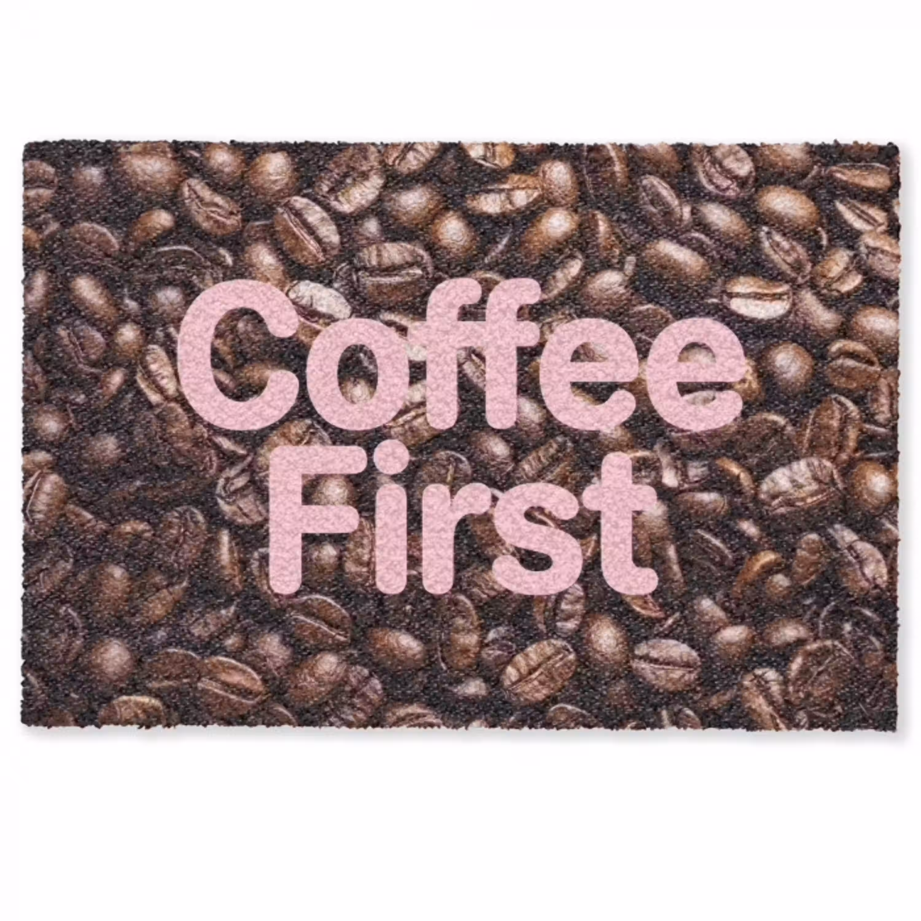 Coffee First - Koffiebonen - Roze Deurmat klein -zkaufland3d