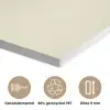Schelpen - Blauw - Beige PET vilt klein -closeup_NL
