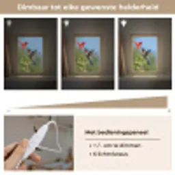 Kolibrie - Bloem - Natuur - Groen Light Box met kabel (Kinderlampje) klein -USP_dimbaarNL