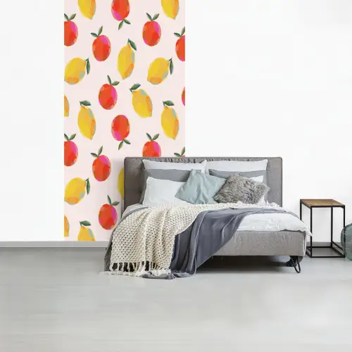 Vruchten - Sinaasappels - Citroen fotobehang vinyl groot 64 -slaapkamer