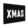 Kerst - Quotes - Xmas - Zwart - Feestdagen canvas 2cm klein -z3d