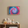 Spiraal - Roze - Blauw Light Box met batterij (Wandlamp kind) middel -sfeer2_kind