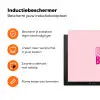 Bisou - Roze - Minimalistisch Inductie beschermer vinyl 3mm klein -zzzzzzz-td-ups
