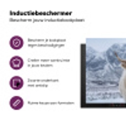 Schotse Hooglander - Sneeuw - Bergen - Winter Inductie beschermer vinyl 3mm klein -zzzzzzz-cc-usp