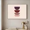 Harmonieus - Symmetrisch - Rood Textielframe zwart klein -sfeer2