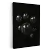 Discoballen - Minimalistisch - Zwart KitchenYeah - Keuken - Canvas klein -3d