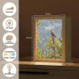 Uil - Oehoe - Bomen - Natuur Light Box met kabel (Kinderlampje) klein -USP_websiteoverzichtDE