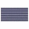 Schelp - Nautisch - Blauw - Wit Muismat XXL klein 681 -3d_leeg