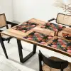 Dahlia - Bloemen - Patroon Placemat vinyl groot 368 -zzsfeer4_Kitchenyeah-website