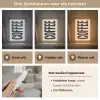 Japandi - Koffie - Decoratie - Vintage Light Box met kabel (Tafellamp) klein -USP_lichtkleurNL