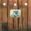 Gieter - Lavendel - Bloesems tuinposter los doek klein -sfeer1