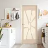 Bloemen - Pastel - Beige - Kunst deurposter klein -sfeer5