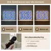 Abstract - Bloem - Blauw Light Box met batterij (Wandlamp) middel 907 -USP_lichtkleurNL