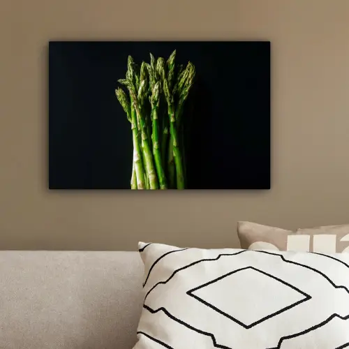 Asperges - Felgroen canvas 2cm klein -sfeer3