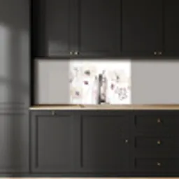 Bloemen - Pastel -  Planten - Wit keuken achterwand 2 middel -sfeer1