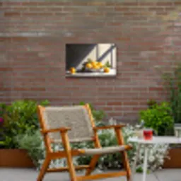 Citroenen - Stilleven - Geel Tuinposter op houten frame 2 cm dik klein -sfeer3