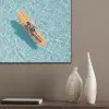 Surfboard - Water - Badpak - Oranje PET vilt klein -sfeer6_closeup