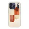 Bogen - Beige - Vormen Telefoonhoesje iPhone 17 Pro klein -3d