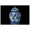 Pot - Delfts Blauw - Bloemen poster papier klein -3d