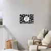 Tekst - Zonnetje, wijntje & kletsen - Quotes - Wijn - Tuin Tuinposter op houten frame 2 cm dik klein -sfeer1