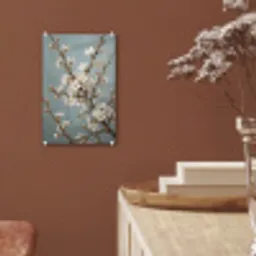 Botanisch - Stilleven - Blauw plexiglas 5mm klein -sfeer5