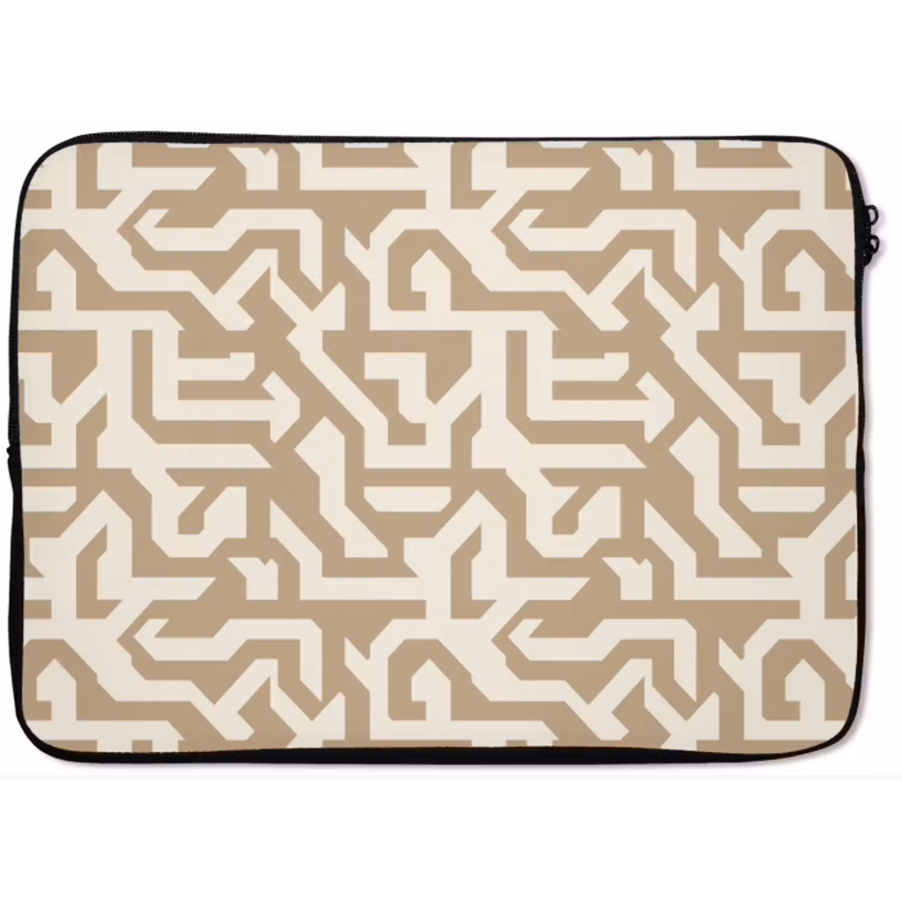 Modern - Abstract - Beige laptophoes neopreen klein 279 -zkaufland3dotto