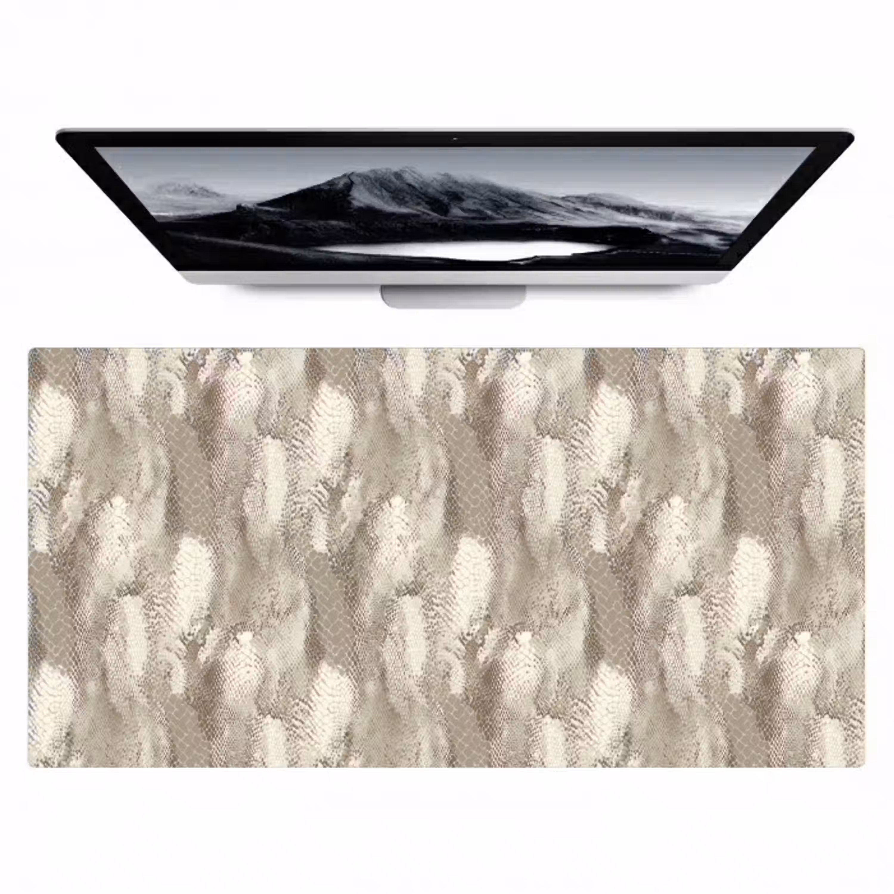 Slang - Textuur - Zand Muismat XXL klein 681 -zzz3d
