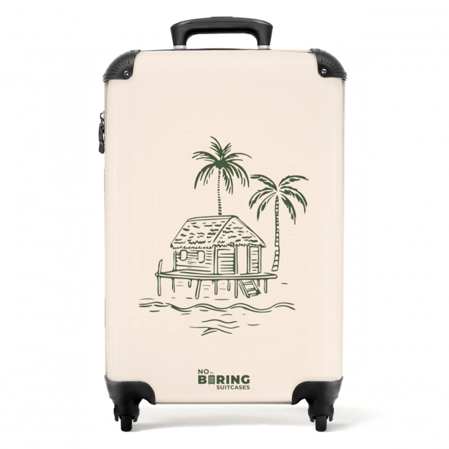 8 NBS - Handbagage koffer - Unisex middel -productfoto_recht