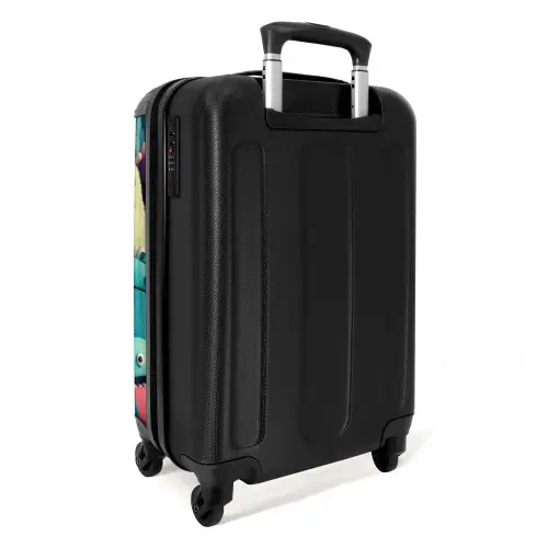 Monster Menigte NBS - Handbagage koffer - Kinderen Unisex middel -achterkant