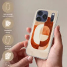 Illustratie - Abstract - Vormen - Rood Telefoonhoesje iPhone 17 Pro Max klein -sfeer3_NL