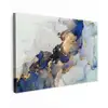 Marmer - Blauw - Goud canvas 2cm klein -z3d