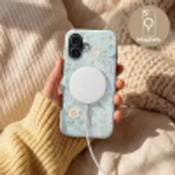 Vogel - Bloemen - Kleurrijk Toughcase MagSafe Apple iPhone 17 klein -USP_MagsafeV