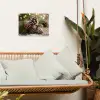 Dennenappels - Kerstsfeer - Bruin - Groen tuinposter los doek klein -sfeer7