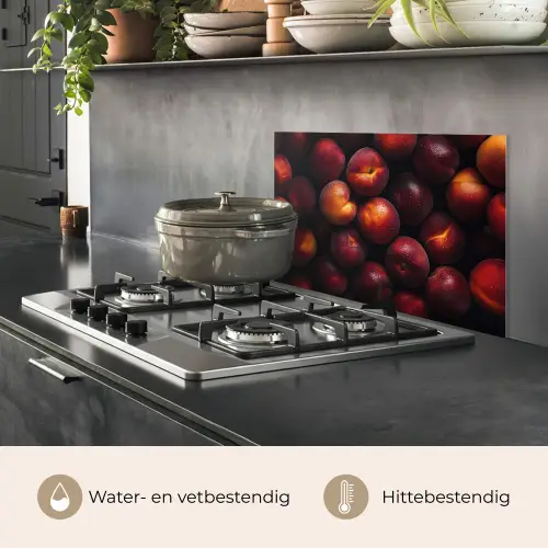 Fruit - Close up - Nectarines keuken achterwand spatscherm klein -usp_NL