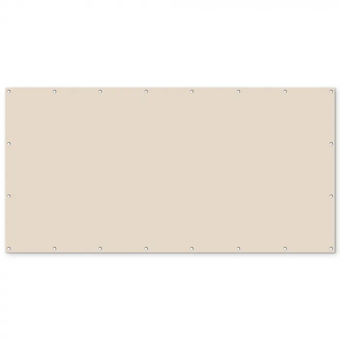 Beige - Effen kleur Balkonbeschermer Duitsland klein 596 -zz_3d