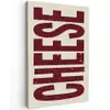 Vintage - Rood - Decoratie - Japandi canvas 2cm klein -z3d