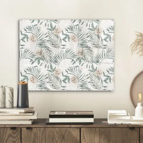 Boho - Jungle - Bloemen - Bladeren plexiglas 5mm klein -sfeer1