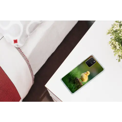 Kuiken - Eend - Geel - Gras Telefoonhoesje Samsung Galaxy S10 Lite klein -kamerS10Lite