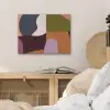 Vormen - Abstract - Kleuren - Vierkant PET vilt klein -sfeer3