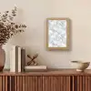 Grijs - Marmer - Klassiek - Aders Light Box met kabel (Tafellamp) klein 925 -sfeer2